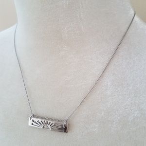 Sterling silver You are my sunshine necklace